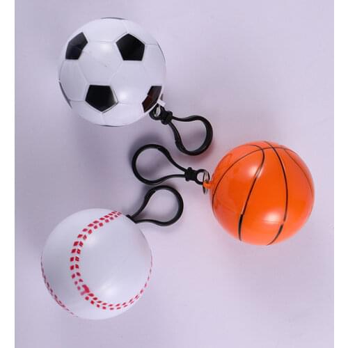 Disposable Camping Hooded Ponchos Plastic Keyring Ball Rain Cover Portable Raincoat Ball Women Men Outdoor Rainwear Waterproof