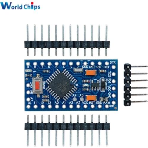 Diymore Pro Mini Atmega328 3.3V 8Mhz Board Module for Arduino Mini 328 Controller With Pins Replace Atmega128 In Stock