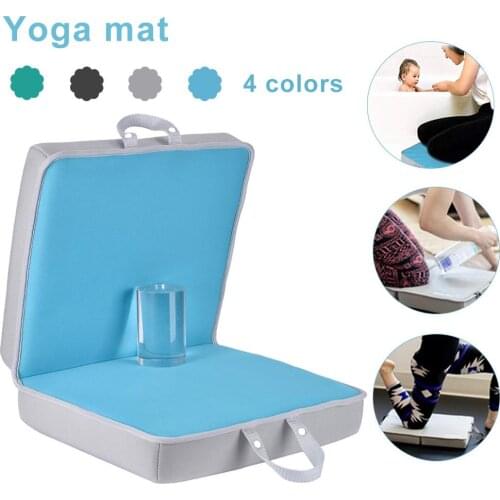 Garden Mat Extra Thick Large Bath Mat Portable Waterproof High Density Memory Foam Knee Pads Multi-function Yoga Knee Pads