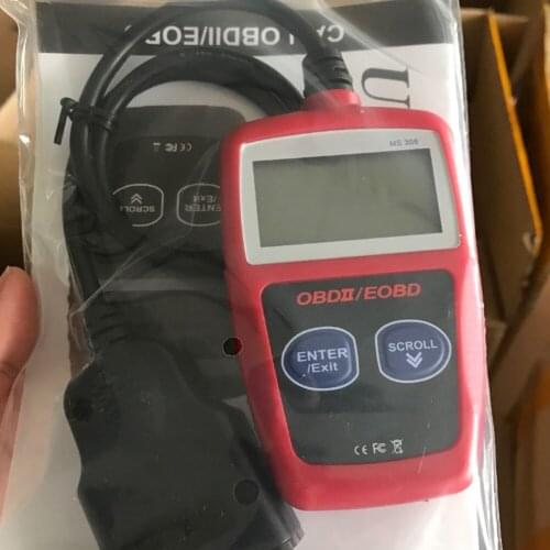 MS309 OBD2 Scanner Code Reader OBD2 Auto Diagnostic Tool Engine Code Reader Better Than ELM327 OBD MS 309 MaxiScan Engine Code