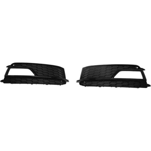 Car mesh car-styling Front Bumper Lower Grille 8T0807681K 8T0807682K Accessory Fit for S5 2013-2016 Car Front Grille