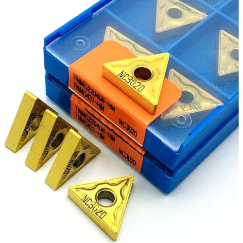 TNMG220404 HM NC3020 TNMG220408 HM NC3020 high quality original external metal turning tool CNC turning insert