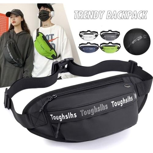 High Quality Nylon Letter Bum Bags Fanny Pack Casual Travel Multifunctional Mens Waist Bag 2021 Fashion Trend Unisex Chest Bags