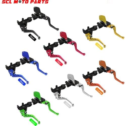 ALconstar-Motorcycle Adjustable Handle Hydraulic clutch Brake Pump Master Cylinder 22mm Universal For BMW Honda Yamaha