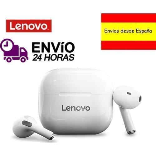 Lenovo-wireless LP40 TWS headset, original, with Bluetooth, touch Control, sports, stereo, for Android phone