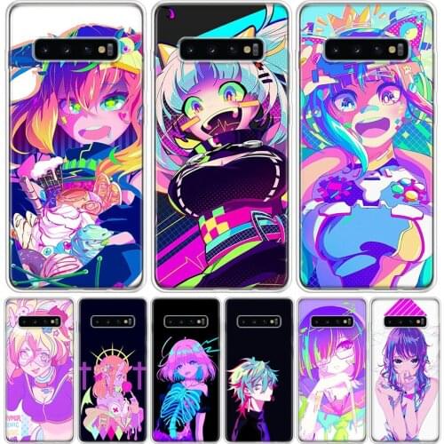 Doodling Girl Anime Phone Case For Samsung Galaxy A50 A70 A30S A51 A71 A10 A20E A40 A90 A20S M30S A6 A7 A8 A9 Plus Coque