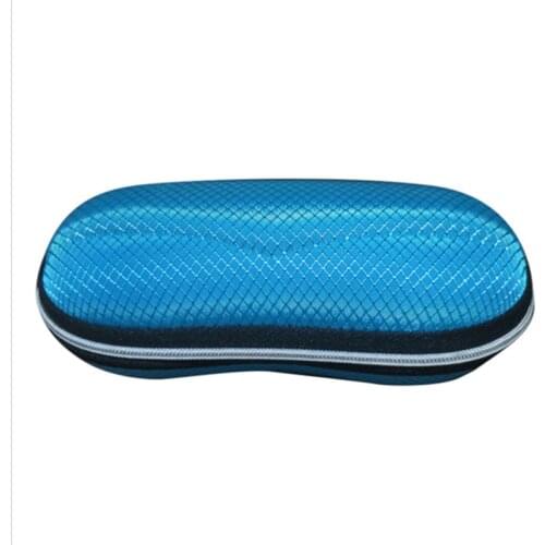 New Hot Hard Glasses Case Sunglasses Case Box Women Lense Eyeglass Case Cover Fiber Zipper Glasses Bag Eyewear Spectacle Cases