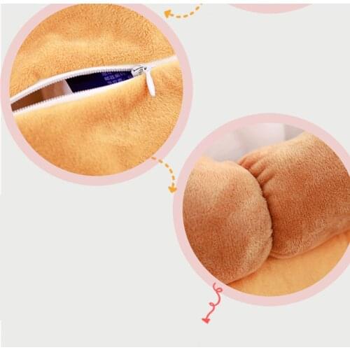 Simulation bread toast tissue boxes tissue holder home decoration creative gift Cotton material, comfortable and washable