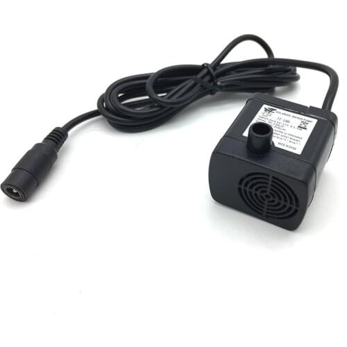 JT-180 Solar DC Water Pump 12V 24V Brushless Submersible Pump Max 350 L/H Flow Rate