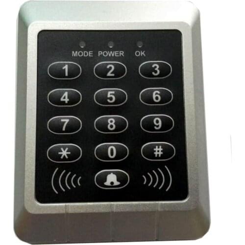 Touch Keypad 1K user EM4100 125Khz card reader Ext Standalone Access Controller