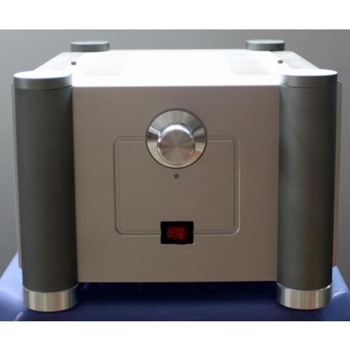 WA25 silver aluminum amplifier chassis / tube amplifier / front / AMP shell / DIY box (225 * 135 * 25mm)