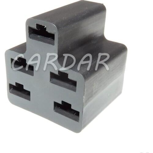 1 Set 5 Pin Auto High Current Connector High Power Harness Plug 6.3mm Sockets