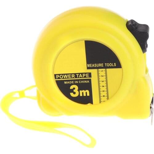 3m 5m Retractable Stainless Steel Tape Measure Ruler Measuring Metric Tape Rule