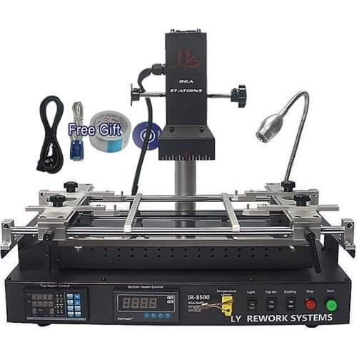 BGA rework station IR8500 infrared motherboard chip PCB Solder Station repair SMD SMT Reballing Kit disoldering machine