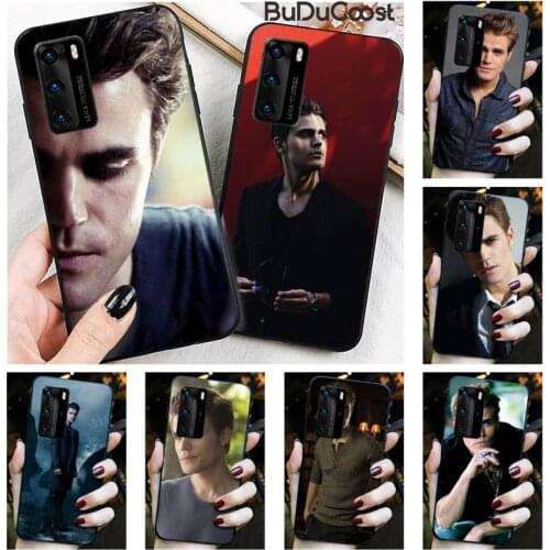 Paul Wesley The Vampire Diaries Phone Case for Huawei P20 P30 P20Pro P20Lite P30Lite P10 P Smart plus P10Lite P40 Pro P40 lite