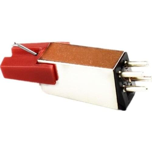 Phonograph Turntable Dual Moving Magnet Stereo Vinyl Record Player Stylus Needle 1XCE