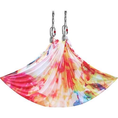 PRIOR FITNESS Aerial Yoga Hammock Fitness High Quality 6Meter/6.5Yards 100% Nylon Yoga Fabric By Dance Yoga exercise