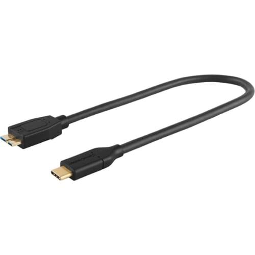 USB C to Micro-B 3.0 (Gen2/ 10G), USB 3.1 Type C Cable Compatible with MacBook (Pro), External Hard Driver, Galaxy S8/S9/S10, e