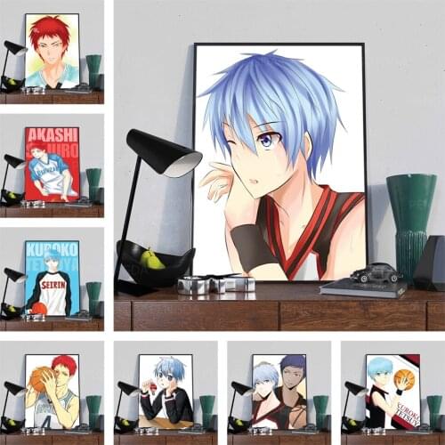 Canvas Paintings Kurokos Basketball Wall Art Home Decor Japanese Anime Poster HD Prints Modular Pictures Living Room No Frame