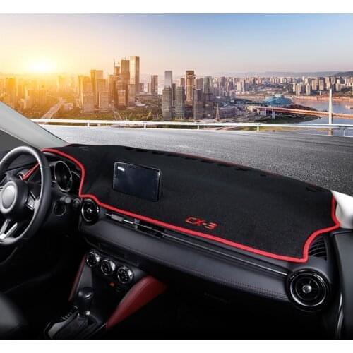 For MAZDA CX-3 CX3 CX 3 2015 2016 2017 2018 2019 Car Dashboard Cover Mats Avoid Light Pad Instrument Platform Desk Carpets