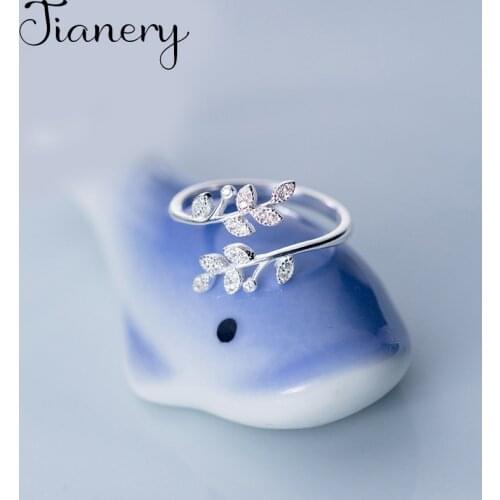 Summer Beach Vacation Large Crystal Leaf Rings For Women Men Charm Male Gothic Jewelry Drop Shipping 2021