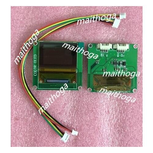 Maithoga 0.95 inch Three Color SPI OLED Screen with Adapter Board SSD1332 Drive IC 96*64