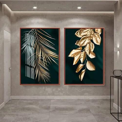 New 5D DIY diamond painting green leaf landscape square rhinestone cross stitch kit mosaic picture rhinestone home decoration