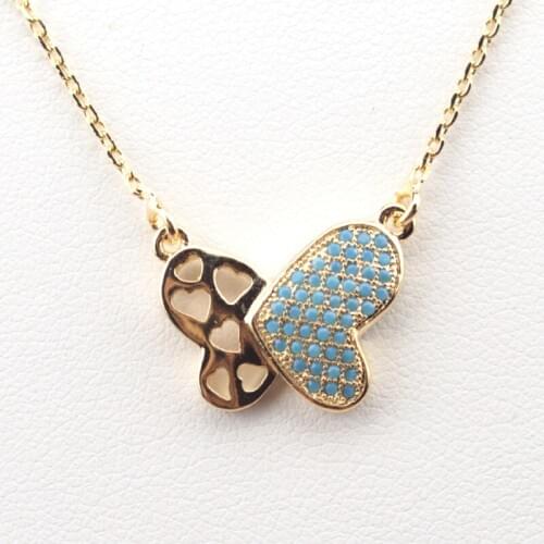 13x16mm heart style necklaces pendants classical jewelry for woman for party for gift wholesale