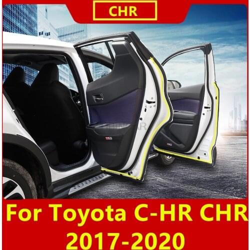 For Toyota C-HR CHR 2017-2020 Car Rubber Seal Sound Insulation Weatherstrip Edge Trim Noise Insulation Car Door Sealing Strip
