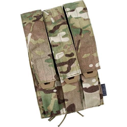 2020 TMC Tactical Triple Magazine Pouch Kriss Vector MOLLE Mag Carrier SMG Mag Camo Military Molle Free Shipping