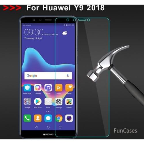 Tempered Glass Huawei Y6 Prime 2018 Screen Protector Film Huawei P20 Lite Y9 Y7 Y6 Y5 Prime 2018 Protective Glass for P Smart