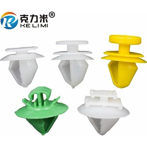 For Peugeot 307 206 308 Door Plate Fastener Clip for Citroen Car Threshold Door Trim Panel Retainer Clips