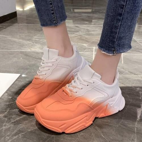 Dual Color Womens Running Shoes High Quality Female Sports Sneakers Stylish Fashion Footwear Ladies Colorful Walking Shoes New