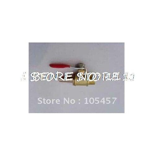 1/4" BSP Male Threaded x 8mm Hose Barb Fuel Water Air Brass Ball Valve