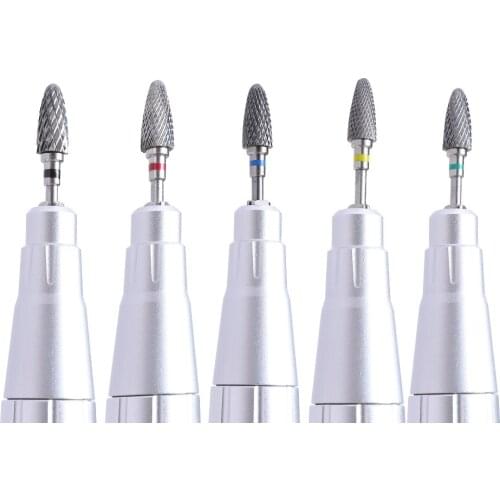 2.35mm Tungsten Steel Nail Drill Bit Carbide Milling Cutter Bits Electric Manicure Machine Tools For All Nail Glue Removal