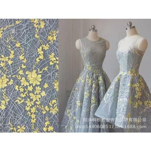 2018 high quality african cotton lace Shine French new Lace Fabric For Wedding Embroidery african beads lace fabric