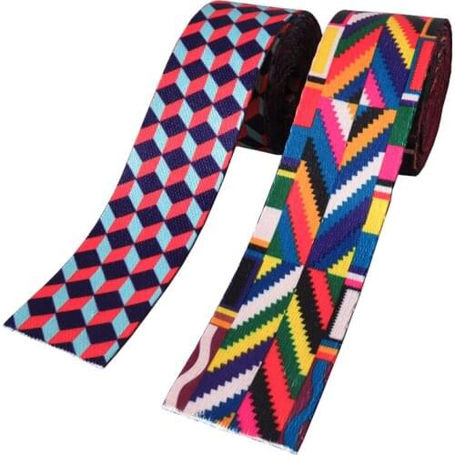 50Yards/Lot Width 38mm Printed Webbing Ribbon Luggage Belt Strap Dog Pet Collar Leash Rope Harness Backpack Bag Sewing Accessory