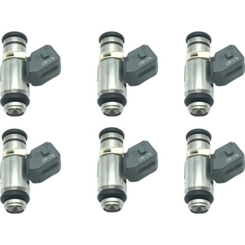 6Pcs Car fuel injector for Renault Clio Megane Scenic 1.6 16v OEM: IWP179 IWP-179 IWP 179 50103792