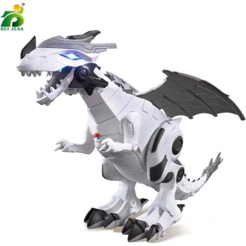 Children Dinosaurs Electric Toy Kids Educational Interactive Cool Lighting Dinosaur Animals Robot Toys For Boy
