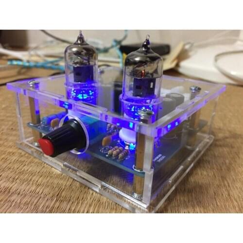 Diy kits 6J1 tube preamp amplifier board Pre-amp Headphone amp 6J1 valve preamp bile buffer