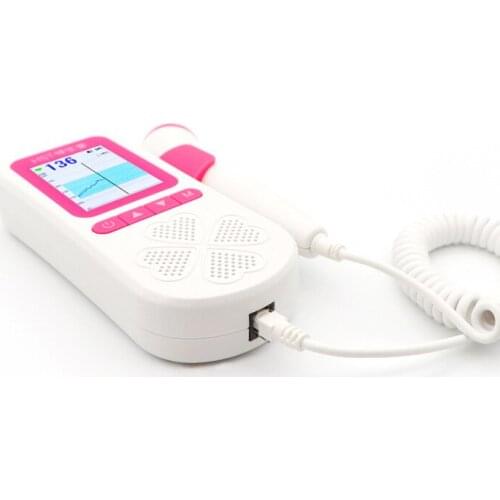 Home use Doppler non-radiation fetal heart rate monitor to listen to baby fetal fetal heart rate instrument heartbeat doppler