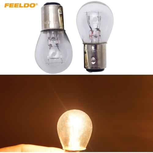 FEELDO Halogen Bulbs P21 4W (BAZ15d)