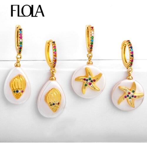 Женские ожерелья из жемчуга FLOLA China At AliExpress