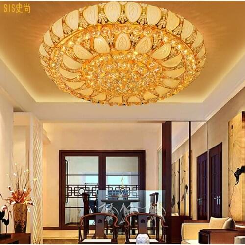 Crystal lamp factory K9 lights luxury crystal lamp direct wholesale cornucopia living room lights LED lamp ceiling light SJ83
