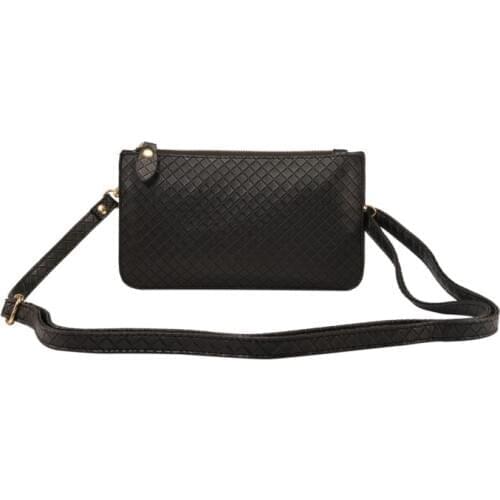 Checked Pattern Hangbag Wallet Case for Wiko Kenny/Jerry Max/Upulse/WIM/U Feel Fab