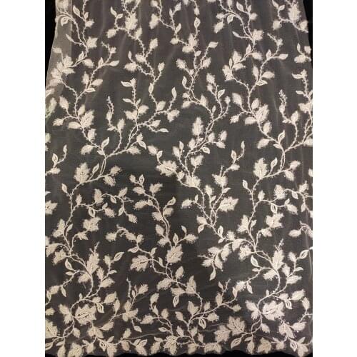 Embroidery Lace Fabric African Lace Fabric Tissus Vestidos Dentelle Fabric For Dress By The Yard Bridal lace