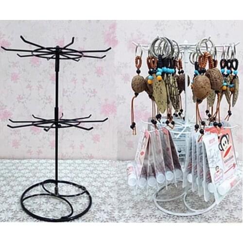 Multifunction Lipstick mobile phone accessories display stand Necklace Bracelet Rotation display Holder wig bracelet Hanger rack