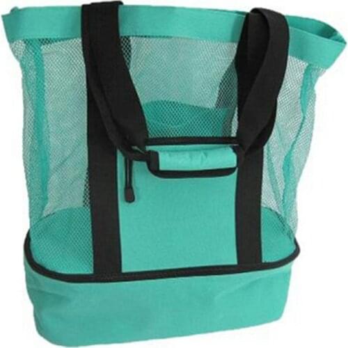 Outdoor Multifunctional Beach Picnic Bag Isolation And Fresh-keeping Mesh Bag Beach Bag Creative Groceries Bag