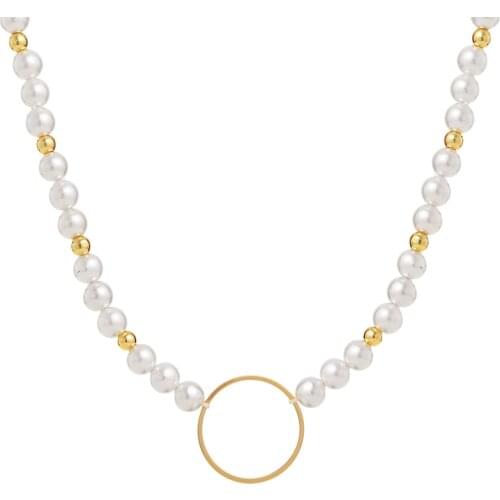 NAIQUBE Pearl Necklaces For Women