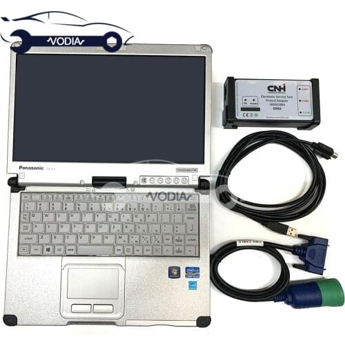 Cfc2 Laptop + CNH EST DPA5 Diagnostic Kit for New holland CASE Tractor Truck Diagnostic Tool cnh Electronic Service Tool